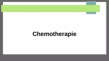 Vorschau - Präsentationen/Tafelbilder - Chemotherapie - Deckblatt
