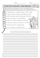 Vorschau - Arbeitsblätter - Sankt Nikolaus | Ordne die Geschichte - Seite 2