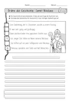 Vorschau - Arbeitsblätter - Sankt Nikolaus | Ordne die Geschichte - Seite 3