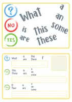 Vista previa - Unidades / Secuencias / Situaciones de Aprendizaje - What is this cards. This/these -a/an/some. Grammar in English - página 2