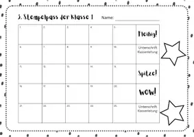 Vorschau - selbst erstellte Cliparts/Grafiken - Stempelpass - Verstärker - Belohnungssystem (Classroom Management) - Seite 3