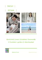 Vorschau - Test - DaZ A1: 22 Tests/ Wortschatz-Lesen-Schreiben-Grammatik - Deckblatt