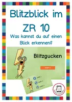 Vorschau - Interaktives Material - Blitzblick im ZR 10 mit unterschiedlichen Darstellungen - Deckblatt