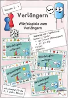 Vorschau - Spiele - Verlängern FRESCH Würfelspiel (2.-4. Klasse) - Deckblatt