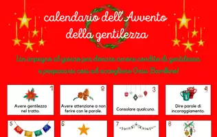 anteprima - Poster - Il calendario dell'Avvento della gentilezza - Pagina di copertina