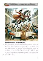 Vorschau - Arbeitsblätter - Lügengeschichte – Baron Münchhausen und das tanzende Pferd - Seite 1