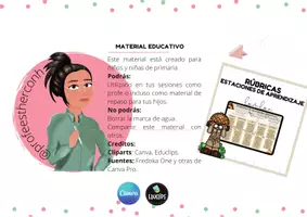Vista previa - Evaluación - Rúbricas matemáticas - página 1