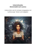 Vorschau - Arbeitsblätter - Unterrichtsreihe: Stressmodell nach Lazarus (Transaktionsmodell) - Seite 1