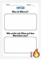 Vorschau - Arbeitsblätter - Physik: Wärme, Wärmeübertragung, Temperatur, Energie: Multiple Choice (PDF + Word) - Seite 1