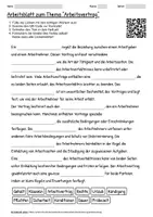 Vorschau - Arbeitsblätter - Lernposter + Arbeitsblatt "Arbeitsvertrag" + interaktive Lösung & MP3 + Mindmap + Infografik - Seite 1