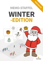 Vorschau - Spiele - Memo-Staffel: Winter-Edition für den Sportunterricht - Deckblatt
