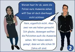 Vorschau - Text - Präsentation "Wann dürfen Polizisten schießen?" DaZ / DaF / Sachunterricht - Seite 3