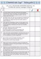 Vorschau - Arbeitsblätter - Leserätsel Winterzauber Wimmelbild Klasse 3 + 4 - Seite 3