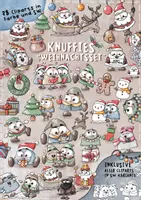Vorschau - Mal- und Bastelvorlagen - Knuffies „Weihnachten“ Cliparts Set - Deckblatt