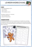Vorschau - Arbeitsblätter - Weihnachtlicher Rechenspaziergang ZR10 (3-fach differenziert) - Seite 1