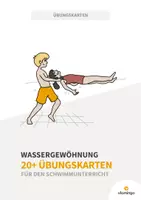 Vorschau - Stationenlernen - Wassergewöhnung: 20+ Übungskarten für den Schwimmunterricht - Deckblatt