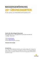 Vorschau - Stationenlernen - Wassergewöhnung: 20+ Übungskarten für den Schwimmunterricht - Seite 1