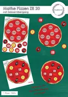 Vorschau - Spiele - Materialpaket: Mathe Pizzen ZR 10/ ZR 20 - Spiel für die Freiarbeit - Seite 1