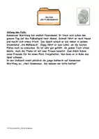 Vorschau - Stationenlernen - Ermittlungen für alle Wortarten Kriminalgeschichte Stationsarbeit - Seite 3