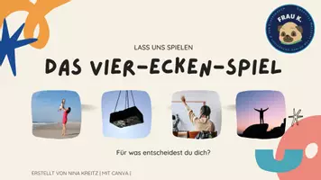 Vorschau - Spiele - Frau K_Spiele_Kennlernspiel_"Das Vier-Ecken-Spiel" - Seite 1