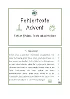 Vorschau - Anderer Materialtyp - Fehlertexte Advent - Seite 2