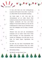 Vorschau - Mal- und Bastelvorlagen - Adventskalender für die Klasse - Seite 3