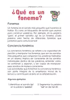 Vista previa - Hojas de trabajo - Aprende los fonemas - Cuadernillo completo (3 niveles) - página 2