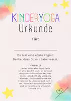Vorschau - Lehrpläne/Lehrermaterial - Kinderyoga - Urkunden | Yoga für Kinder - Seite 3