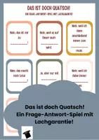 Vorschau - Spiele - Das ist doch Quatsch! Ein Frage-Antwort-Spiel mit Lachgarantie! - Deckblatt