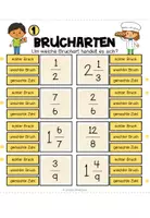 Vorschau - Aufgabenkarten - BRÜCHE - Brucharten (Klammerkarten) - Seite 2