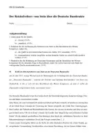 Vorschau - Klassenarbeiten - Klausur Q1 GK Wiener Kongress & deutsche Frage inkl. EWH - Deckblatt