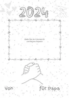 Vorschau - Mal- und Bastelvorlagen - Kalender 2024 - PAPA (Malvorlagen und Freiarbeit Gedichte) - Seite 2