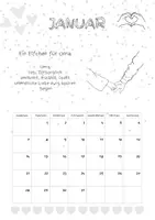 Vorschau - Mal- und Bastelvorlagen - Kalender 2024 - OMA (Malvorlagen und Freiarbeit Gedichte) - Seite 3
