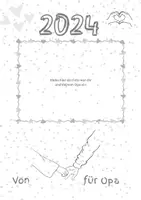 Vorschau - Mal- und Bastelvorlagen - Kalender 2024 - OPA (Malvorlagen und Freiarbeit Gedichte) - Seite 2