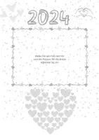 Vorschau - Mal- und Bastelvorlagen - Kalender 2024 - zum Dekorieren und Schreiben eigener Gedichte - Seite 2