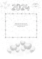 Vorschau - Mal- und Bastelvorlagen - Kalender 2024 - zum Dekorieren und Schreiben eigener Gedichte - Seite 3