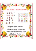Aperçu - Apprentissages en autonomie - SCN enigmes mathematiques sur Noël P3 - Page de couverture