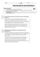 Vorschau - Arbeitsblätter - Ideologie des Imperialismus - Warum Kolonien? - Seite 1