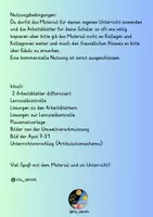 Vorschau - Stundenentwürfe - Umweltschutz und Verschwendung im Islam - Komplette Stunde - tw. editierbar - Seite 1