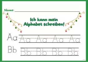 Vorschau - Arbeitsblätter - Das Alphabet - Deckblatt