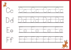 Vorschau - Arbeitsblätter - Das Alphabet - Seite 1