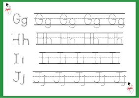Vorschau - Arbeitsblätter - Das Alphabet - Seite 2