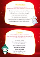 Vorschau - Unterrichtsreihen - Kartei: Im Winter (differenziert) - Seite 1