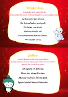 Vorschau - Unterrichtsreihen - Kartei: Im Winter (differenziert) - Seite 2