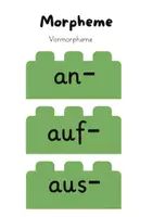 Vorschau - Fördermaterial/Inklusion - Morpheme - Wortbausteine - Seite 2