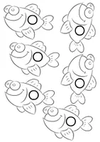 Vista previa - Juegos / Gamificación - Fish alphabet/alfabeto en forma de peces (phonics) - página 3
