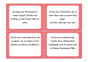 Vorschau - Spiele - Suchspiel mit Weihnachtsbilder - Deckblatt