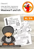 Vorschau - Arbeitsblätter - Vom Maulwurf und dem Frieden - Arbeitsheft für Kl. 3/4 - Deckblatt