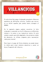 Vista previa - Juegos / Gamificación - BINGO JUNIOR VILLANCICOS - página 3