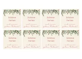 Vorschau - Bildkarten - Weihnachtsgruß Feriengruß Weihnachten Wintergruß Schokololly Lollygruß - Seite 1